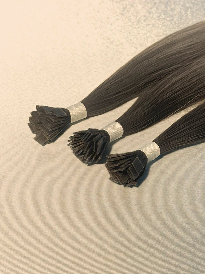 Meteorite Dust Mix(#S20) Keratin Flat Tips Hair Extensions