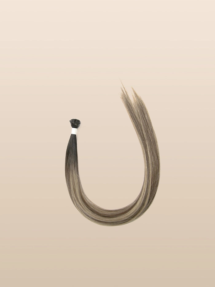 Brunette Honey(#U24) Keratin Flat Tips Hair Extensions
