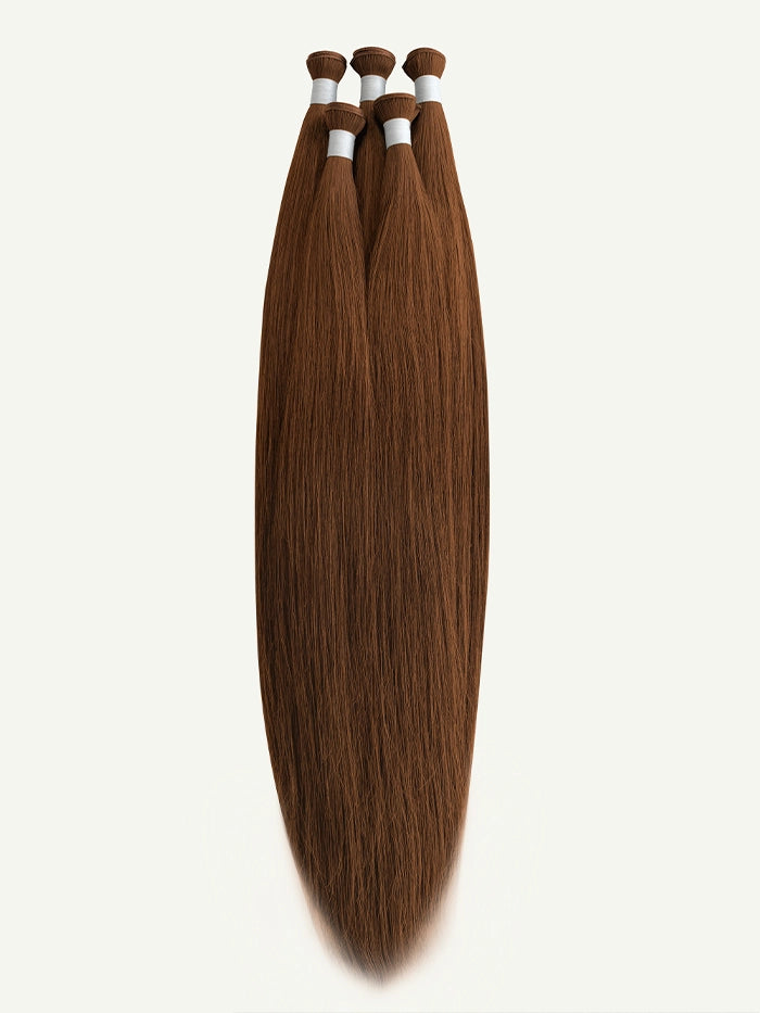 Warm Copper Genius Weft Hair Extensions